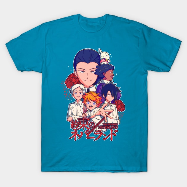 The Promised Neverland T-Shirt by ArtMoore98